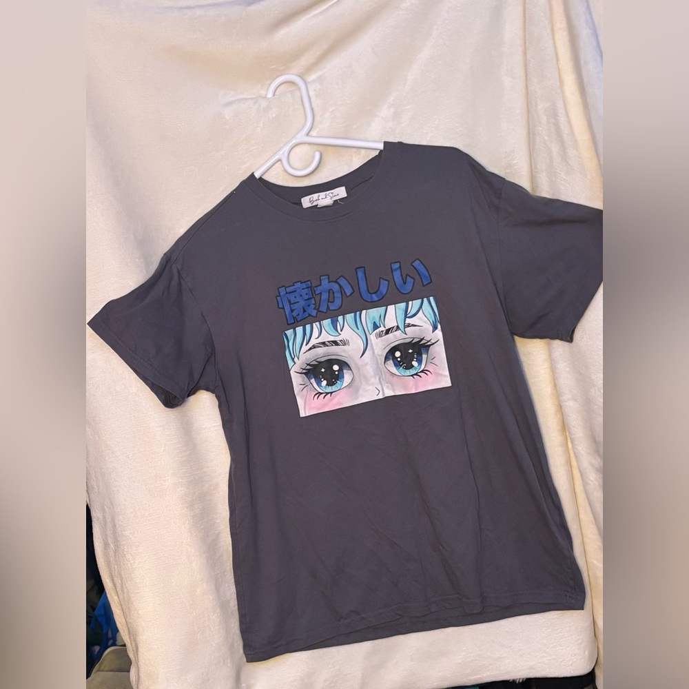 Gray Graphic Short Sleeve Tee